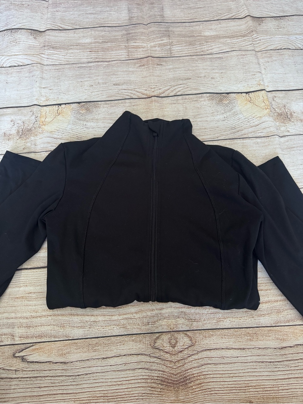 Target Black Bomber Jacket with Full Zip